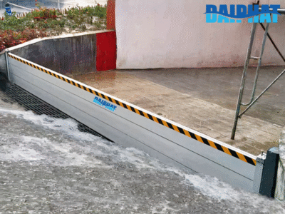 Thi Công Lắp Cửa Chống Ngập Đại Phát Tại Nhà Bè